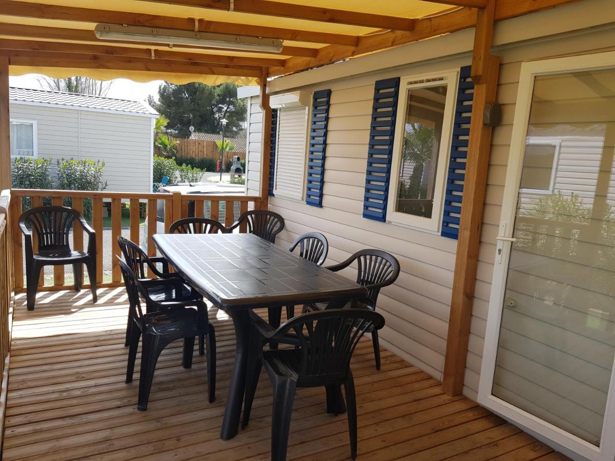 Mobil Home 8 Personnes Les Sables Du Midi Sérignan Extérieur photo